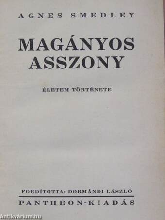 Magányos asszony