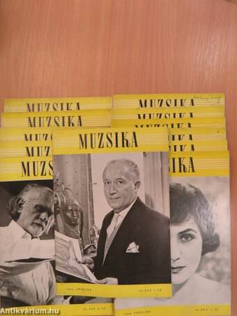 Muzsika 1960. január-december