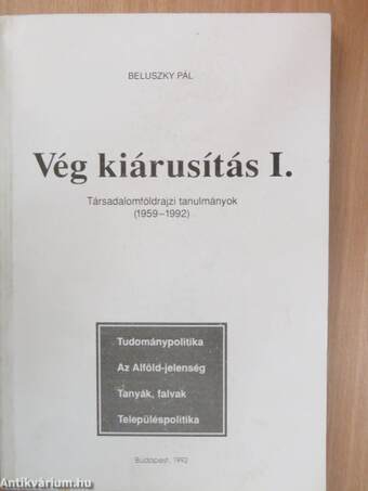 Vég kiárusítás I.