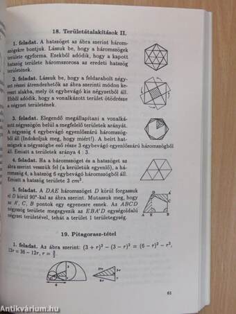 Szakköri feladatok matematikából 7-8. osztály