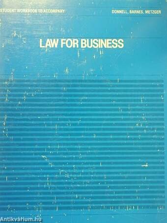 Student Workbook to accompany Law for Business