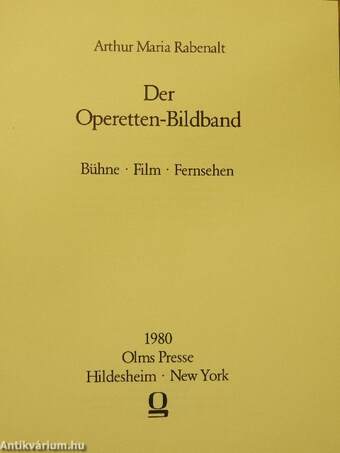 Der Operetten-Bildband