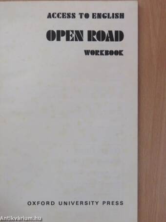 Open Road - Workbook