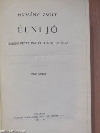 Élni jó I-IV.