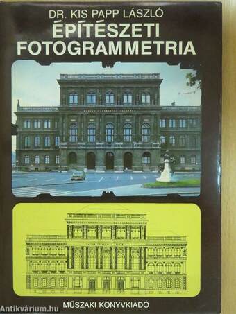 Építészeti fotogrammetria (dedikált példány)