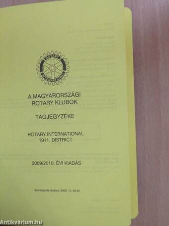 A magyarországi rotary klubok tagjegyzéke