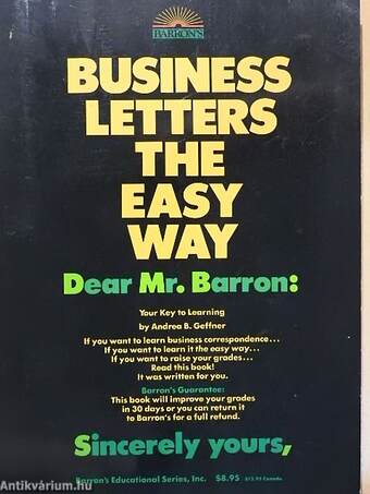 Business Letters the Easy Way