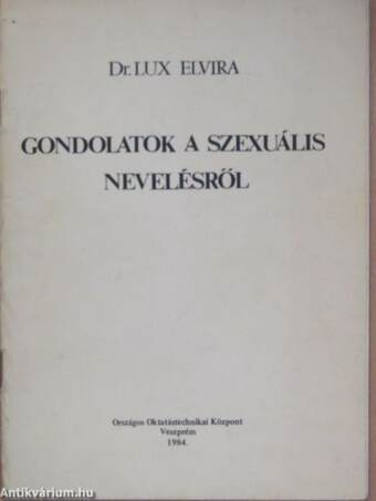 Gondolatok a szexuális nevelésről