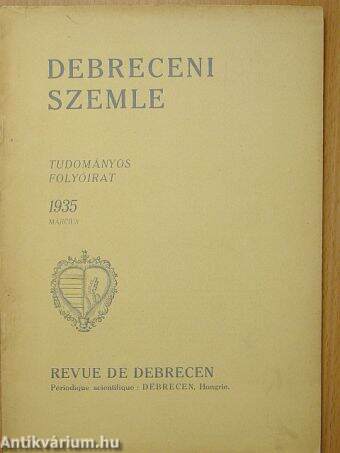 Debreceni Szemle 1935. március