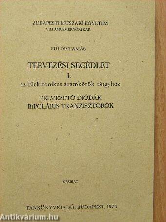 Tervezési segédlet I.