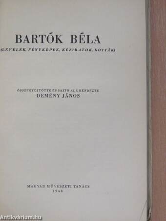 Bartók Béla