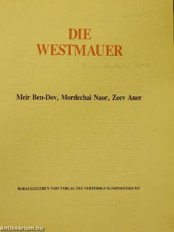 Die Westmauer