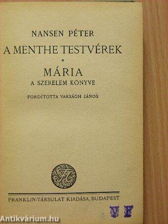 A Menthe testvérek/Mária