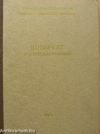Budapest statisztikai évkönyve 1964