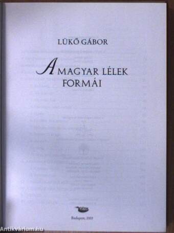 A magyar lélek formái