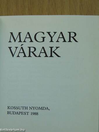 Magyar várak (minikönyv)