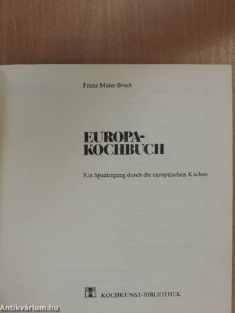 Europa-Kochbuch