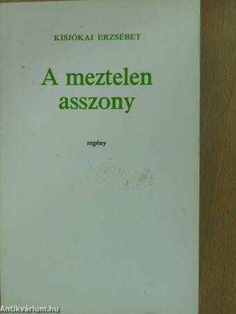 A meztelen asszony (dedikált példány)