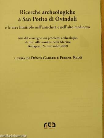 Ricerche archeologiche a San Potito di Ovindoli e le aree limitrofe nell'antichitá e nell'alto medioevo