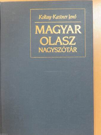 Magyar-olasz nagyszótár 1-2.