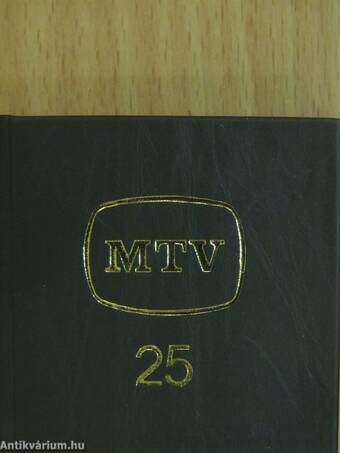MTV 25 (minikönyv) (számozott)