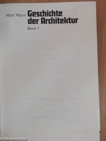 Geschichte der Architektur 1-3.