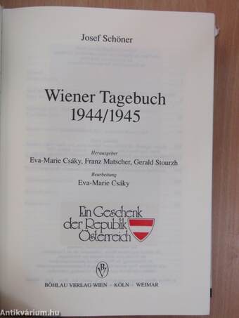 Wiener Tagebuch 1944/1945