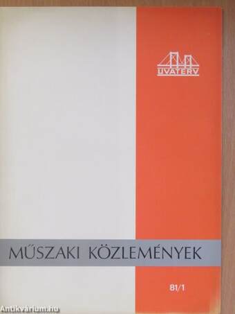 Műszaki közlemények 1981/1.