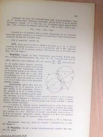 Középiskolai matematikai és fizikai lapok 1938. február 15.