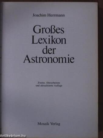 Großes Lexikon der Astronomie