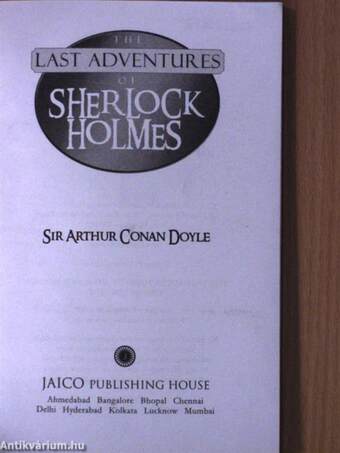 The Last Adventures of Sherlock Holmes