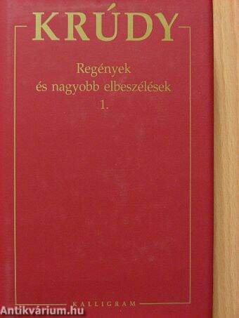 Regények és nagyobb elbeszélések 1.