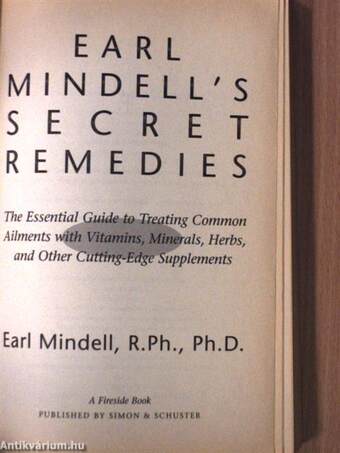 Earl Mindell's Secret Remedies