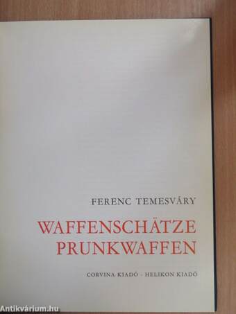 Waffenschätze, Prunkwaffen