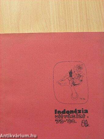 Indonézia útivázlat '79-'80