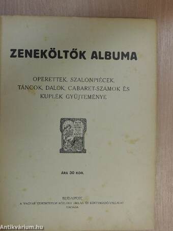 Zeneköltők albuma I-II.