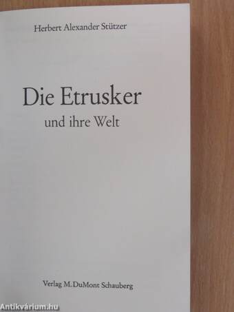 Die Etrusker und ihre Welt