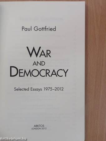 War and Democracy