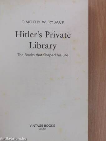 Hitler's Private Library