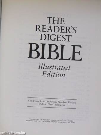 The Reader's Digest Bible