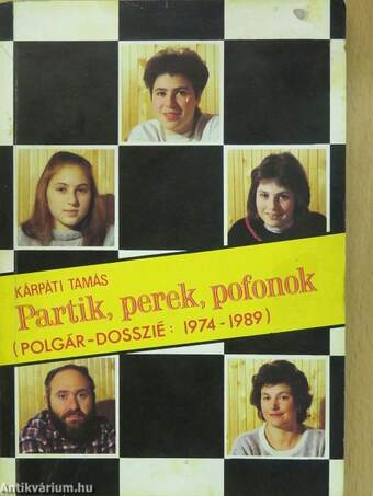 Partik, perek, pofonok (dedikált példány)