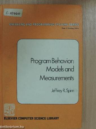 Program Behavior: Models and Measurements