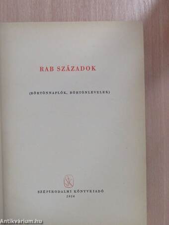 Rab századok