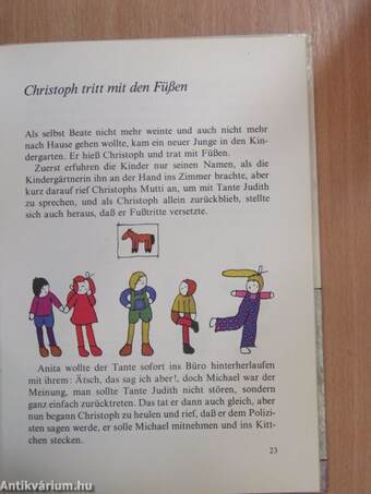 Ich gehe schon in den Kindergarten