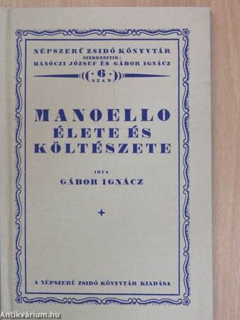 Manoello élete és költészete