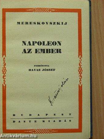 Napoleon az ember