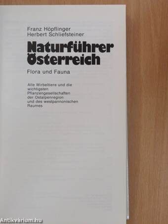 Naturführer Österreich