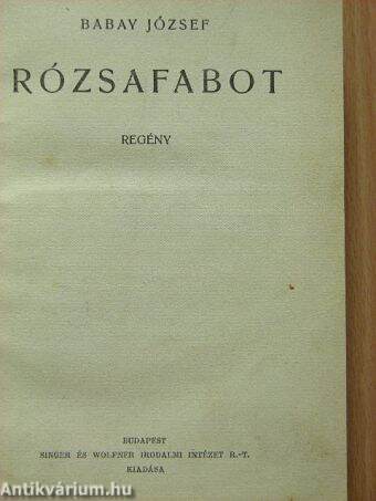 Rózsafabot