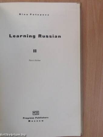 Learning Russian II.