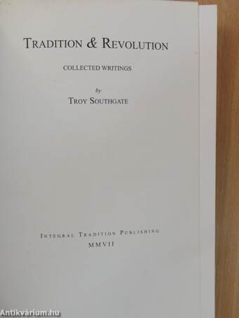 Tradition & Revolution